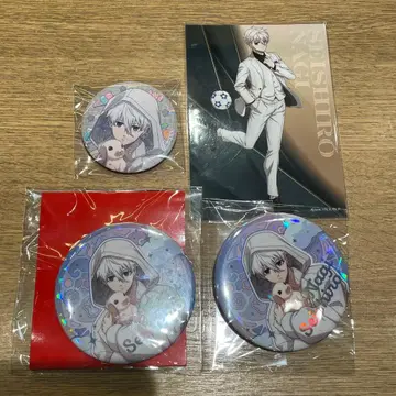 블루 록 나기 캔뱃지 브로마이드 마즐 암니버스 AGF 수트 모델