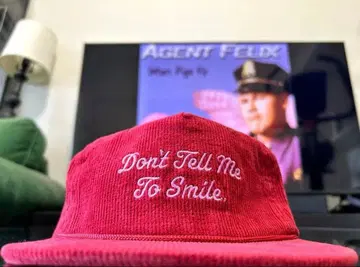 Hellcats USA 코듀로이 캡 레드