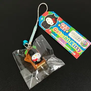 지역 한정 키티 스트랩 세계자연유산 오가사와라 제도 큰과일박쥐