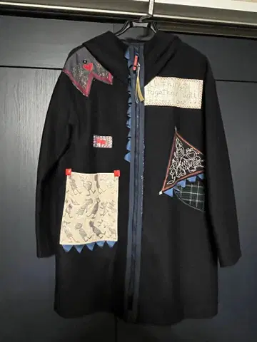 알베로베로 후드 부착 코트