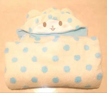 [레어] 산리오 마루모후비요리 모프 군 후드 부착 담요