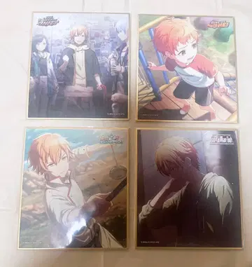 프로세카 시노노메 아키토 미니 색지 4세트