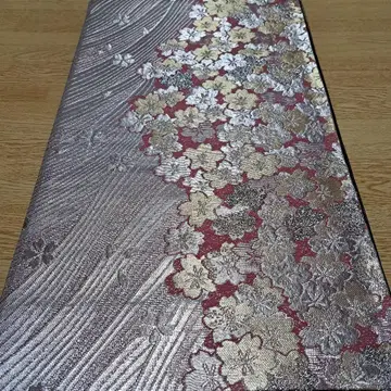 순수 실크 후쿠로 오비 중후리소데 후리소데 기모노 오비