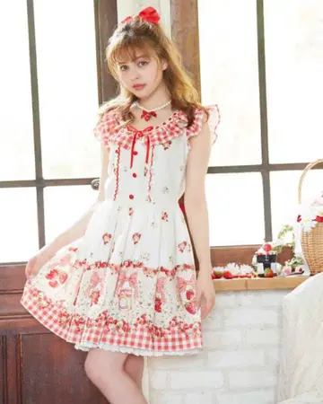 리즈리사 스트로베리잼 원피스