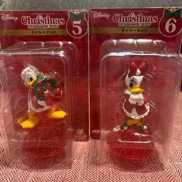 디즈니 크리스마스 오너먼트 복권 도날드 데이지