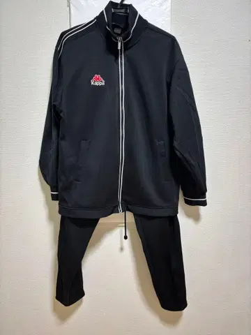 Kappa 블랙 저지 세트
