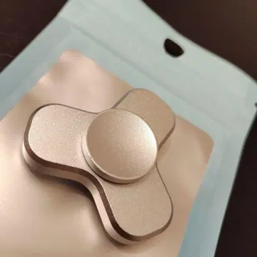 손가락 끝 사이즈 실버 알루미늄 피젯 스피너