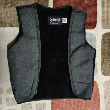 레어 새상품급 Schott 가죽 자켓용 정품 보아 이너 라이너 34