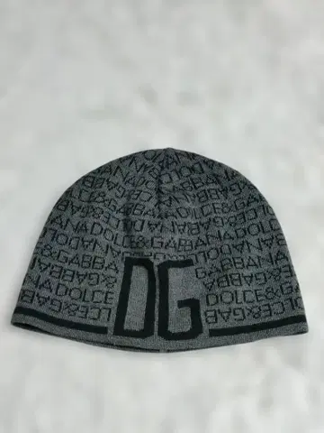 빈티지 돌체앤가바나 D&G 비니 니트 모자 D&G 올 패턴
