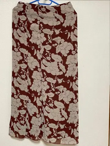 TODAYFUL 플라워 조젯 스커트 꽃무늬 롱 Size 36