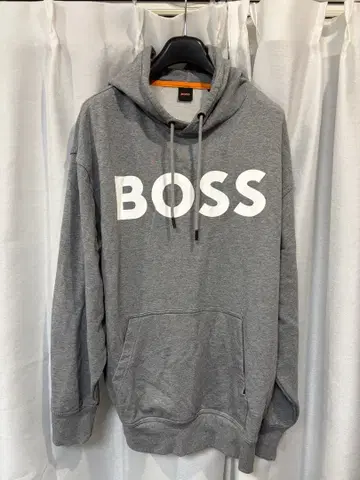 BOSS 후드티 그레이 XL
