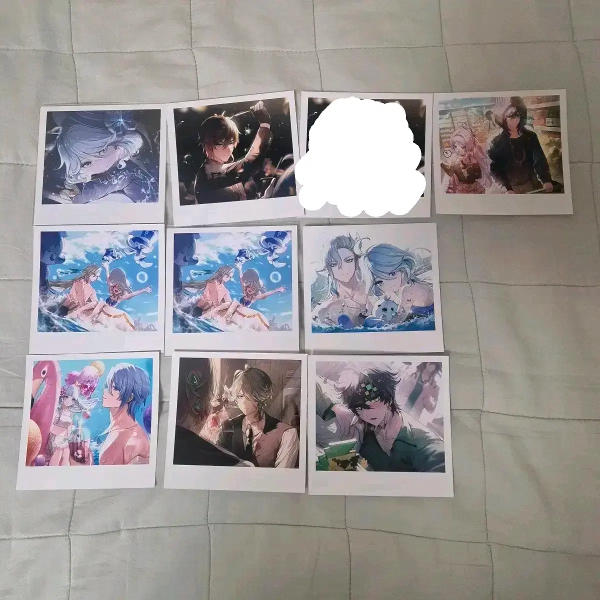 Genshin Impact Isobe-nim, YSB-nim Polaroid Furina Neuvillette Zhongli Alhaitham Ayato