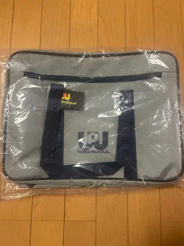 WORLD PEGASUS 그레이 와펜/스쿨백 미사용 새상품 구형