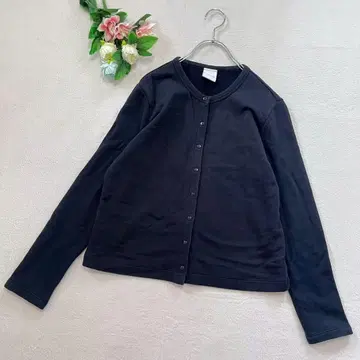 차오패닉 [ Free ] 코튼 100% 크루넥 가디건 볼레로