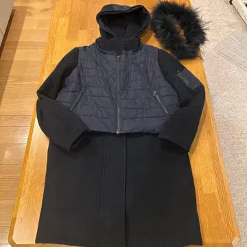 오버코트 네이비 L 사이즈 [클리닝 완료]