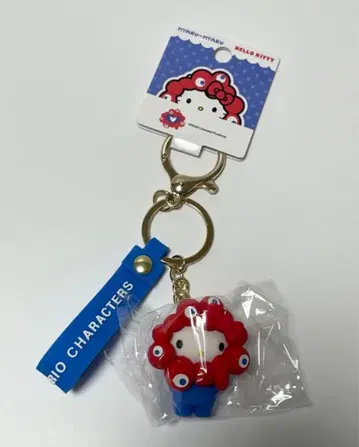 만박 헬로키티 입체 마스코트 스트랩 키링 미야쿠미야쿠 회장 한정판