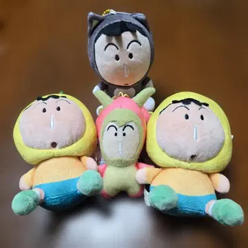 보짱의 봉제 인형 4체 세트