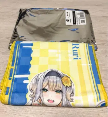 극락탕 토토노우 니지산지 머플러 타월 시오바 루리