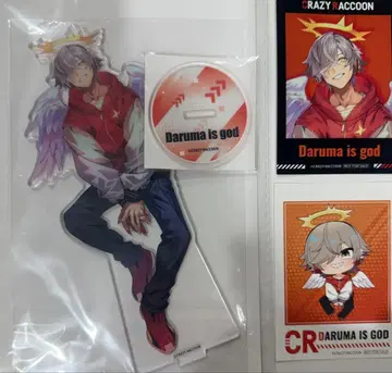 CrazyRaccoon 빅 아크릴 스탠드 아크스타 달마이즈고토