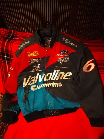 레어 JH DESIGN NASCAR 레이싱 자켓 USA제