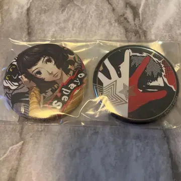 [라쿠텐 컬렉션 페르소나 5 더 로얄] 캔뱃지 2세트 카와카미 사다요