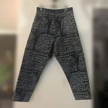 FRAPBOIS 풍경 무늬 팬츠 1 사이즈