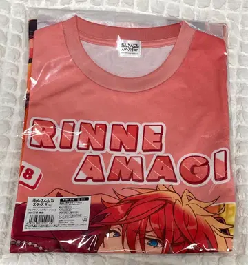 아마기 린네 풀 그래픽 풀 그래픽 T셔츠 앙스타