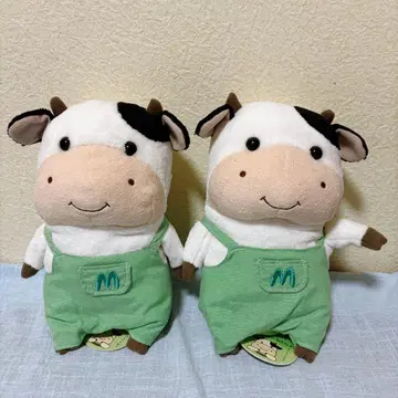 미사용 새상품 나이토 디자인 연구소 모몽 봉제 인형 M 사이즈 소 2세트