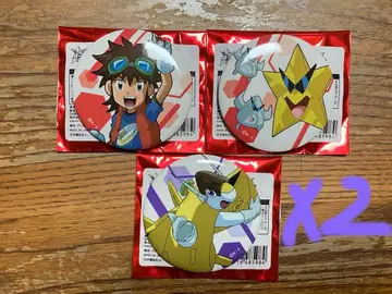 디지몬 크로스 워 캔 배지