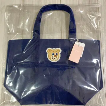 러브리 바이 페이러 올드 테디 와펜 토트백 네이비