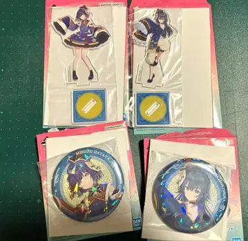 츠키무라 테마리, 하타야 미스즈 캔뱃지, 아크릴 스탠드 4종 세트