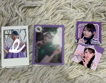 마나베 나기사 larme 트레이딩 카드 폴라로이드 스티커