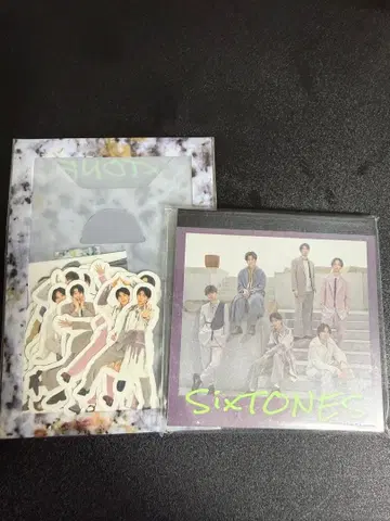 SixTONES 메모장 프레이크 씰 낱개 판매 OK