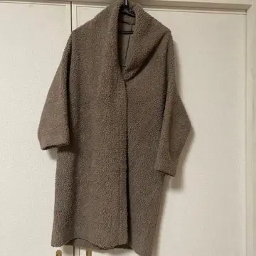 저널 스탠다드 보아 자켓 베이지 루즈핏