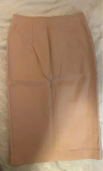 NOBLE 베이지 타이트 스커트