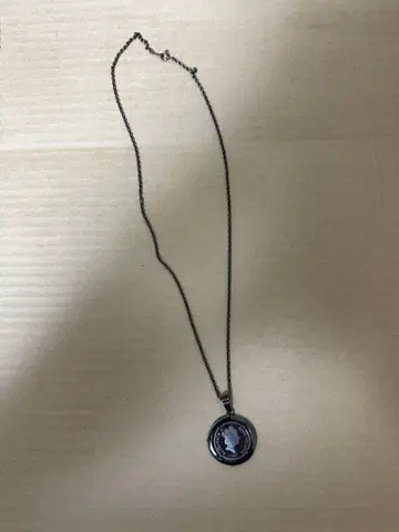 엘리자베스 실버925 코인 목걸이 SILVER999 펜던트