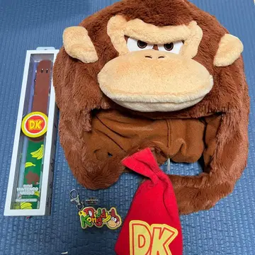 돈키콩 팬캡 파워업 밴딩 키링