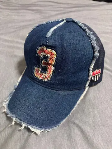 요시노리 코타케 메쉬 캡 골프 데미지 가공