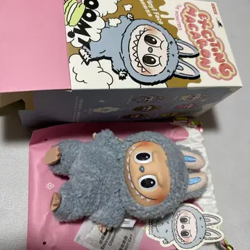 Exciting 마카롱 비닐 페이스 봉제 인형