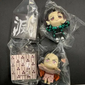 귀멸의 칼날 탄지로와 네즈코의 히카케 피규어