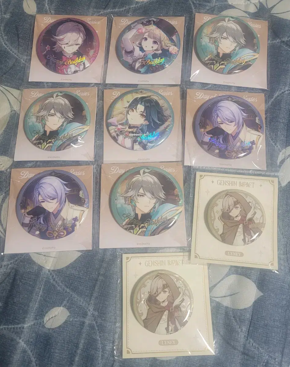 Genshin Impact Official Can Badge for sale Wanderer Alhaitham Xiao Ayato Lyney