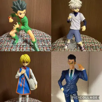 HUNTER x HUNTER 제일복권 피규어 4종 세트