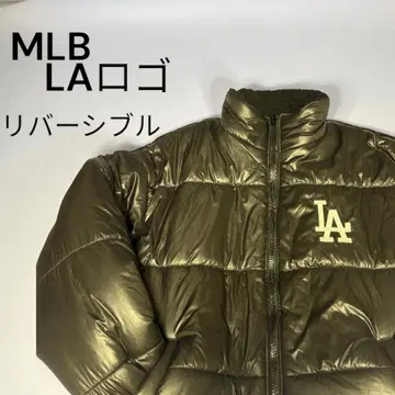 [ 새상품급 ] MLB 로스앤젤레스 다저스 리버서블 다운 자켓 자수