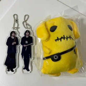 제메키스 카페 봉제 인형 & sukekiyo 아크릴 키링 세트