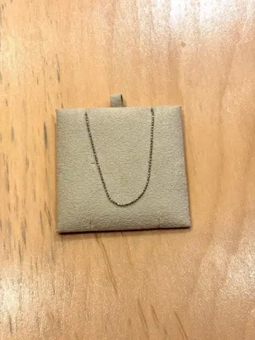 ete 플라티나 체인 목걸이