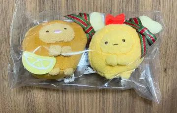 스미코구라시 다정한 손바닥 봉제 인형 새우튀김 꼬리 돈까스