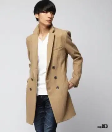 Black by VANQUISH 체스터 코트 L