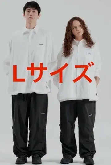 레어 L 사이즈 ALOUND 오버사이즈 와이드박 셔츠