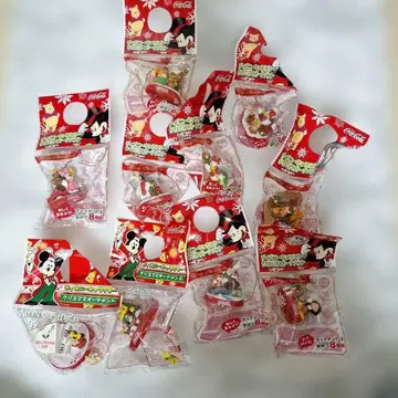 레어 디즈니 크리스마스 오너먼트 코카 콜라 디즈니