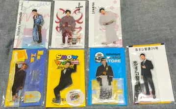 SnowMan 이와모토 히카루 아크릴 스탠드 7개 세트 개봉품